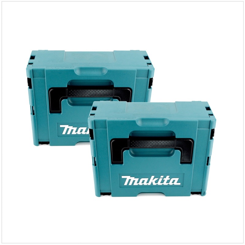 2x maletn de herramientas de plstico Makita MAKPAC 2 - sin inserto