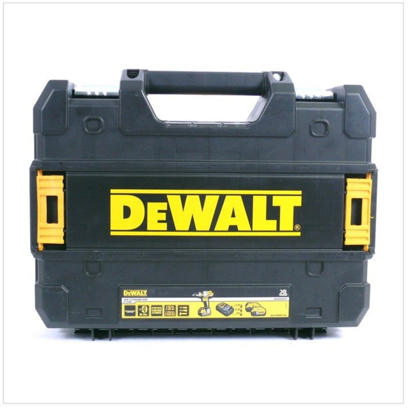 Maletn de herramientas DeWalt TStak para destornillador inalmbrico DeWalt 18 V para bateras de 1,5 / 2,0 Ah