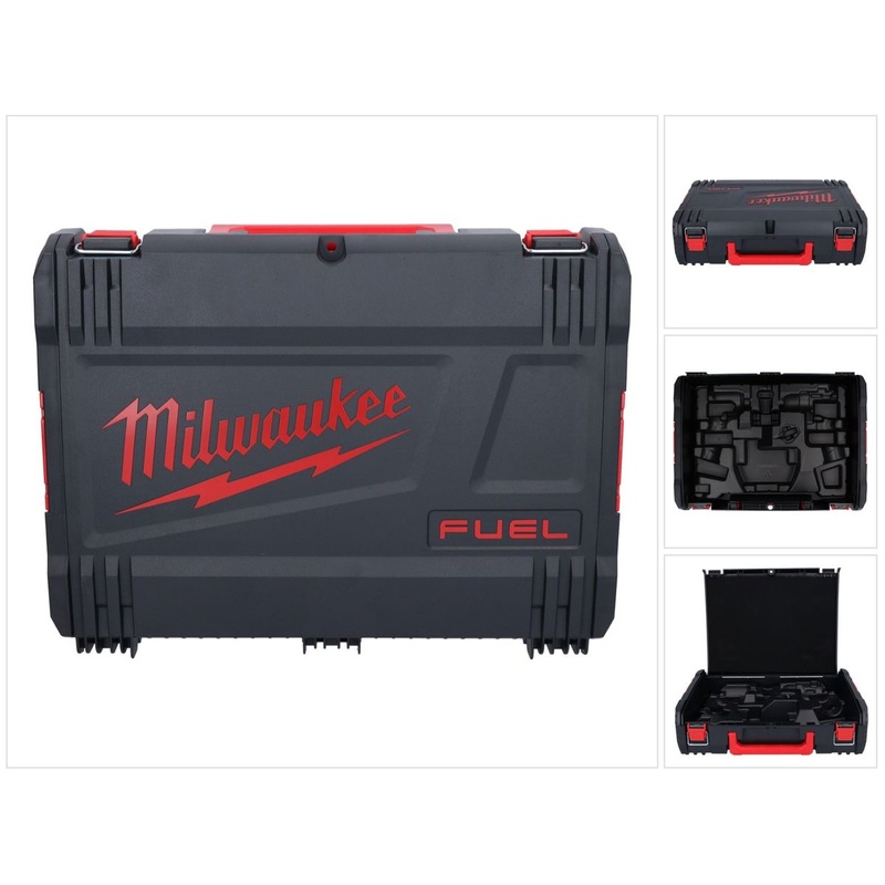 Maletn de herramientas Milwaukee HD-Box para taladro de impacto M12 FPD2 + llave de impacto FID2 + accesorios