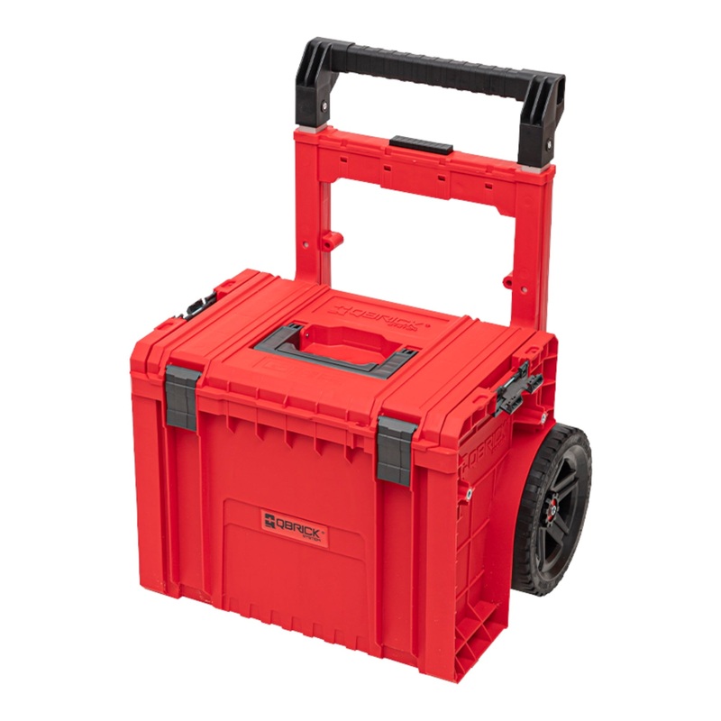 Qbrick System PRO Cart 2.0 Plus RED ULTRA HD apilable 490 x 415 x 660 mm 29 l IP54 doble mango telescpico extrable