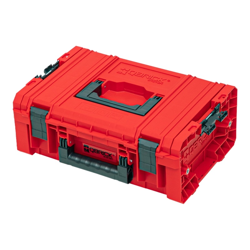 Qbrick System PRO Technik Case 2.0 RED ULTRA HD Maletn de herramientas personalizado 450 x 332 x 171 mm 12 l apilable IP54 con estante