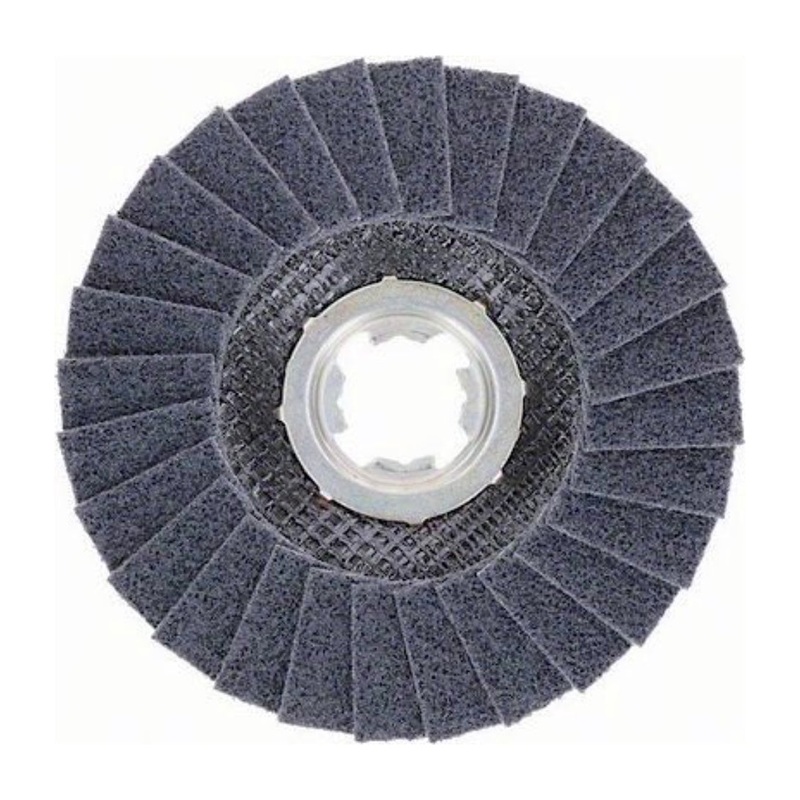 Bosch EXPERT N475 Material para acondicionamiento de superficies Arandela de seguridad dentada 125 mm grueso X-LOCK 5 piezas (5x 2608901473)
