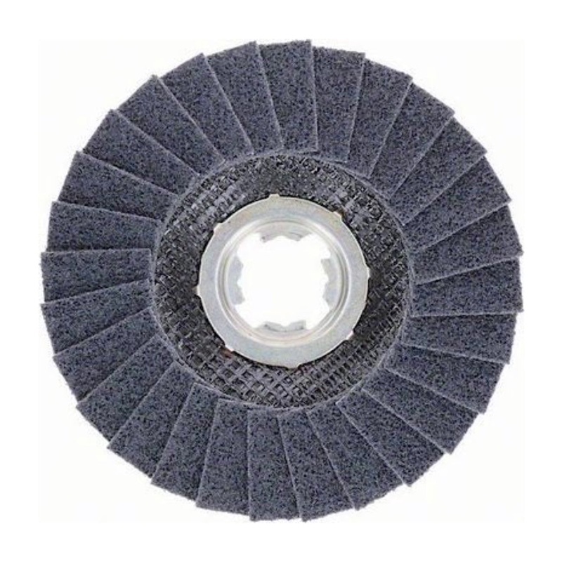 Bosch EXPERT N475 Surface Conditioning Material arandela de seguridad dentada 125 mm grueso X-LOCK 2 piezas (2x 2608901473)