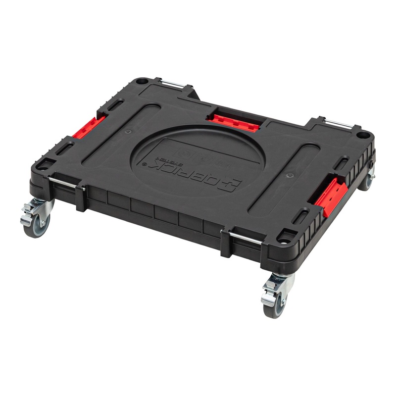 Qbrick System ONE Plataforma de Transporte 2.0 Taller 625 x 503 x 160 mm 120 kg con ruedas metlicas giratorias y freno