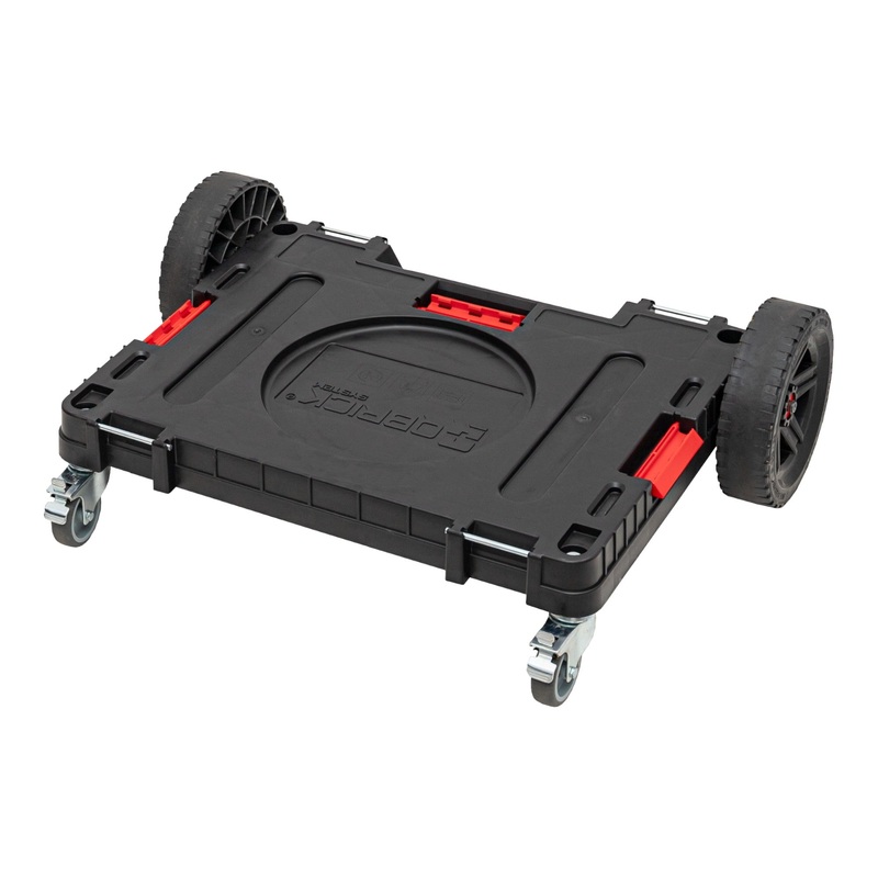 Toolbrothers RHINO XXL ECO Transportplattform Allterrain mit Schwenkrdern aus Metall und Bremse