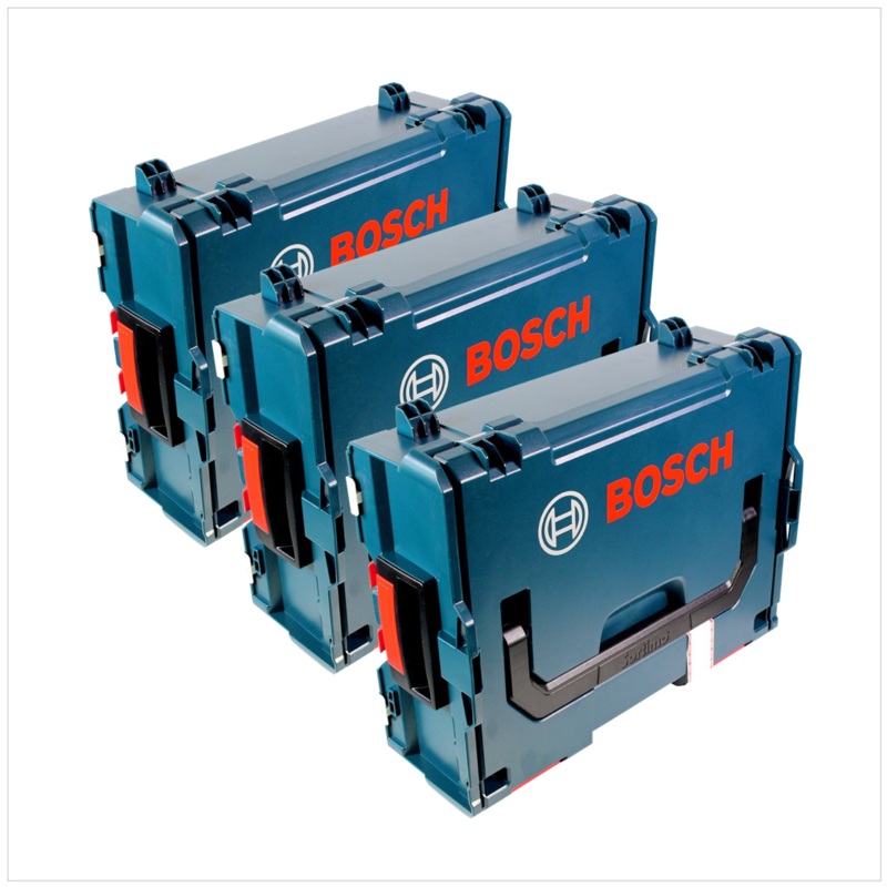 Bosch 3x L-Boxx Sortimo Box 136 maletn de herramientas del sistema (2608438692) - 3 piezas