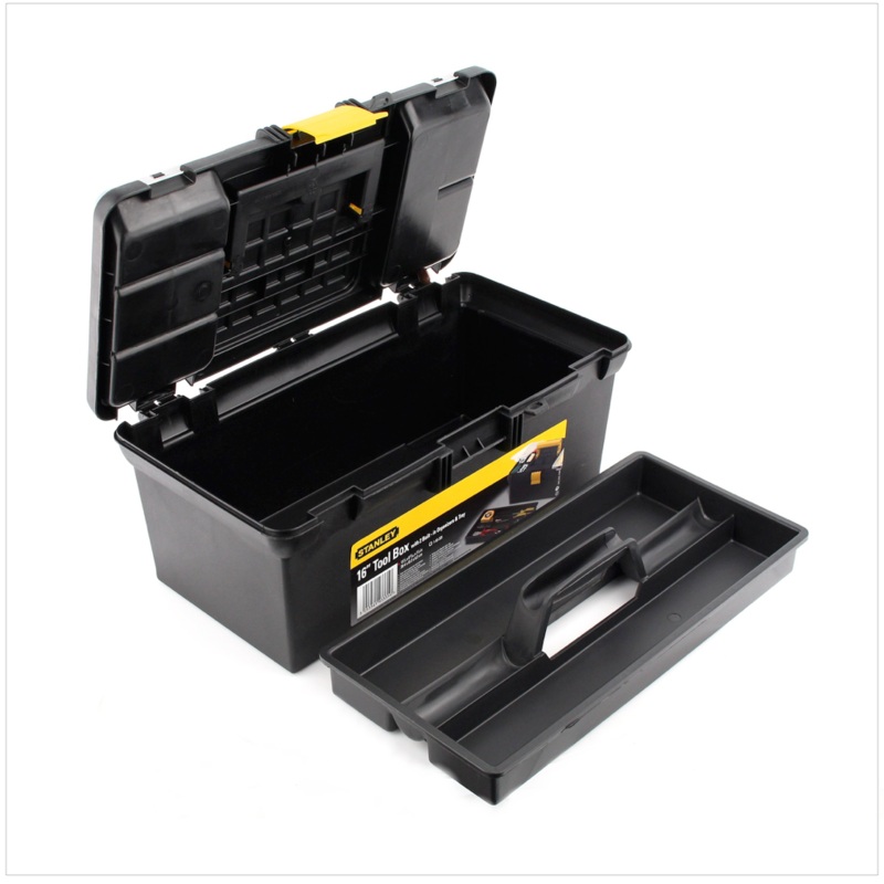 Caja de herramientas Stanley de 16" con organizador e inserto 1-93-335