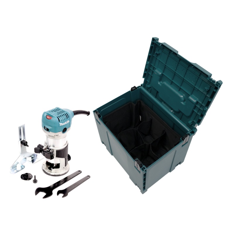 Enrutador Makita RT0700C 710W + inserto + Makpac