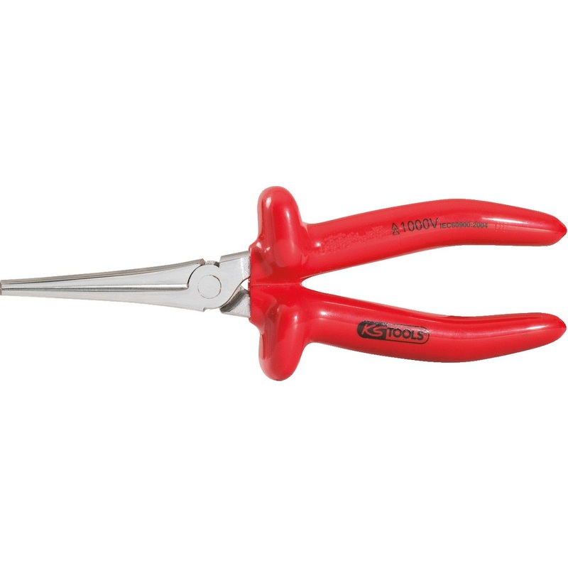 KS TOOLS Alicates de agarre plano 1000V, 200 mm ( 117.1280 )