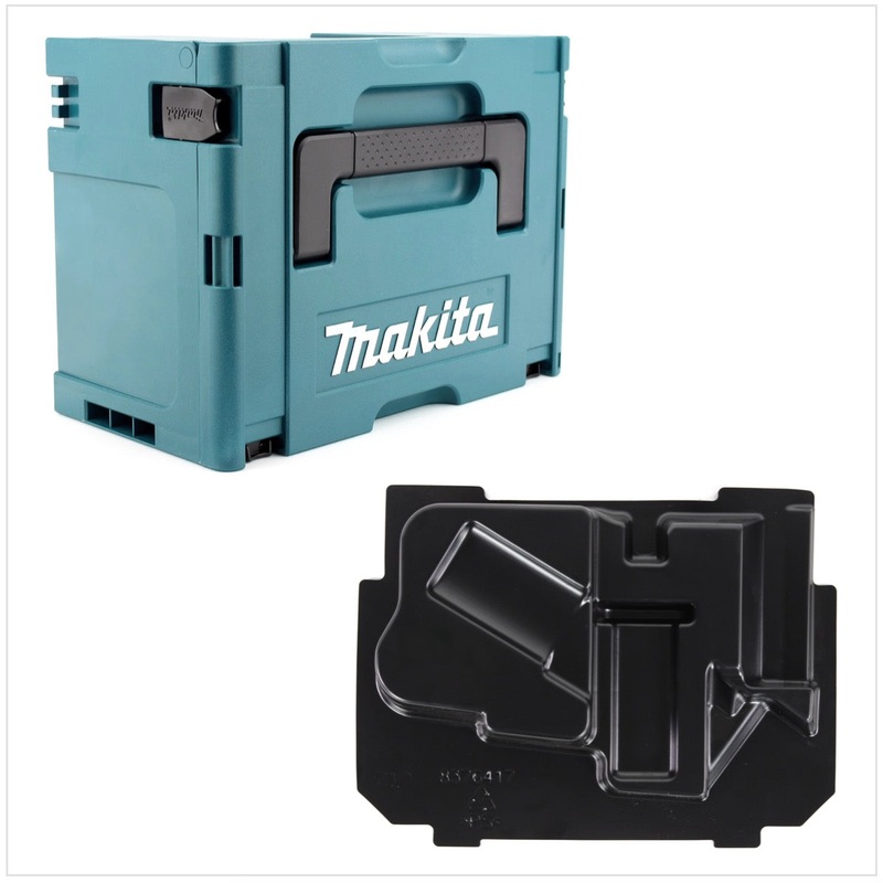 Makita MAKPAC 3 estuche de plstico incl. inserto Makpac para Makita DHR 241