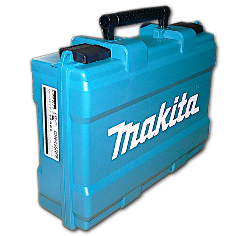 Maleta de transporte de plstico Makita para Makita BDF 456, BHP 456, L47x H30,x W11 cm