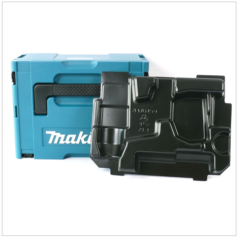 Maleta del sistema Makita MAKPAC 3 - con inserto para BTW / DTW 450