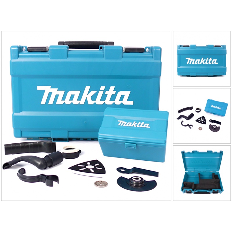 Maletn de transporte para herramientas Makita que incluye juego de herramientas de 8 piezas para BTM / DTM 40 y 50