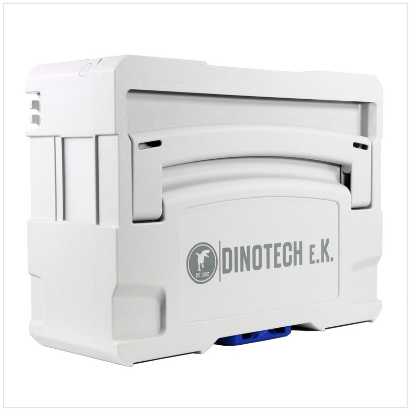 Tanos Systainer T-Loc II Dinotech Maletn de herramientas gris claro (80100002)