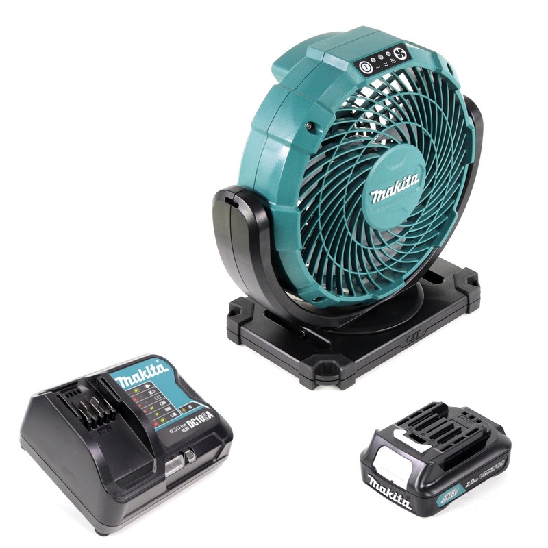 Ventilador batera Makita CF 100 DSA1 10.8V + 1x batera 2.0Ah + cargador