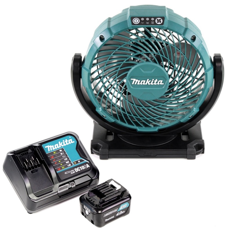 Ventilador de batera Makita CF 100 DSM1 10,8V + 1x batera 4,0Ah + cargador
