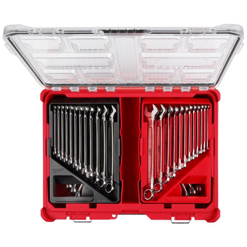 30pc Metric & SAE Combination Wrench Set with PACKOUT Organizer