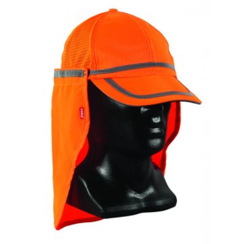 Baseball Cap with Neck Protector