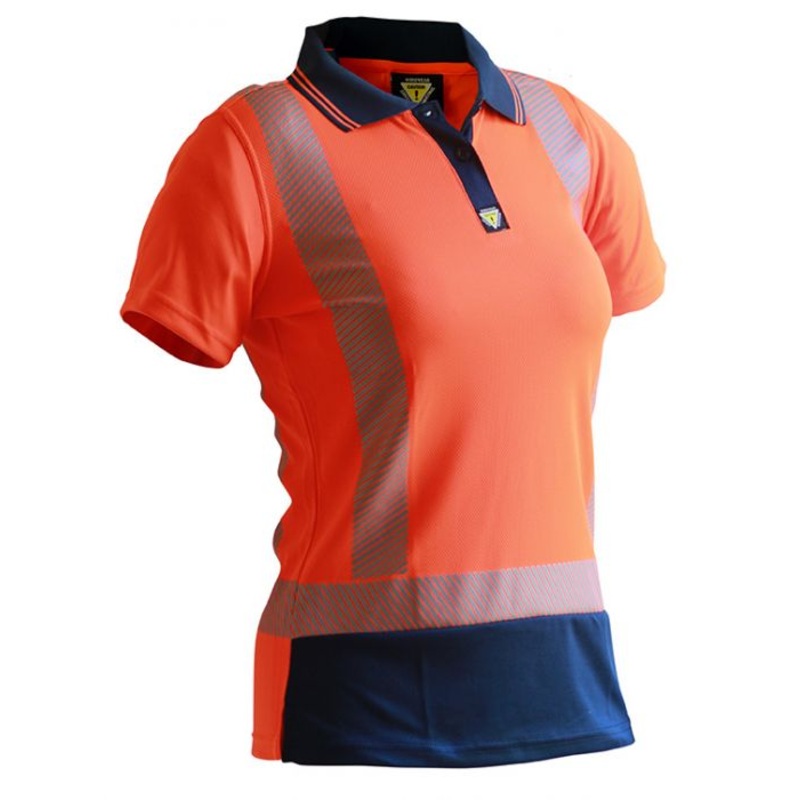 Caution D/N Segmented Tape Women's Micro Fibre Polo -Size 26
