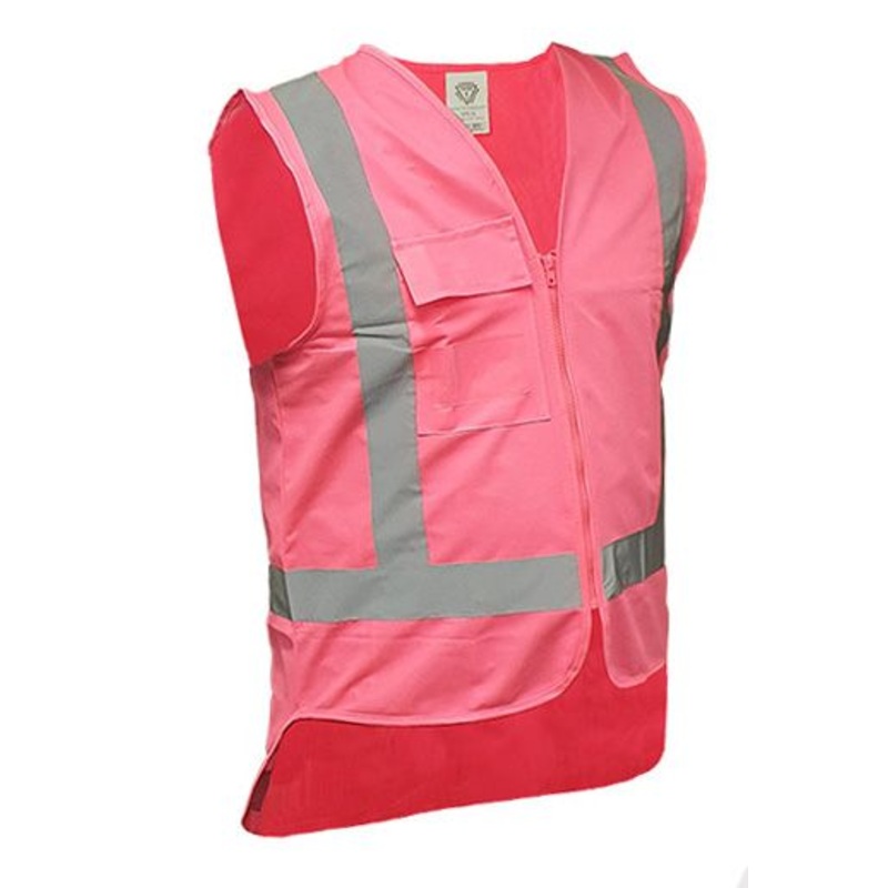 Caution D/N Safety Vest-Size 5XL