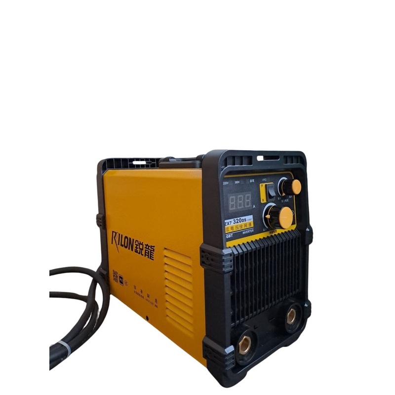 RILON WELDING MACHINE (DUAL VOLTAGE) ZXY 320DS COME WITH 3M GROUND AND WELDING CABLE