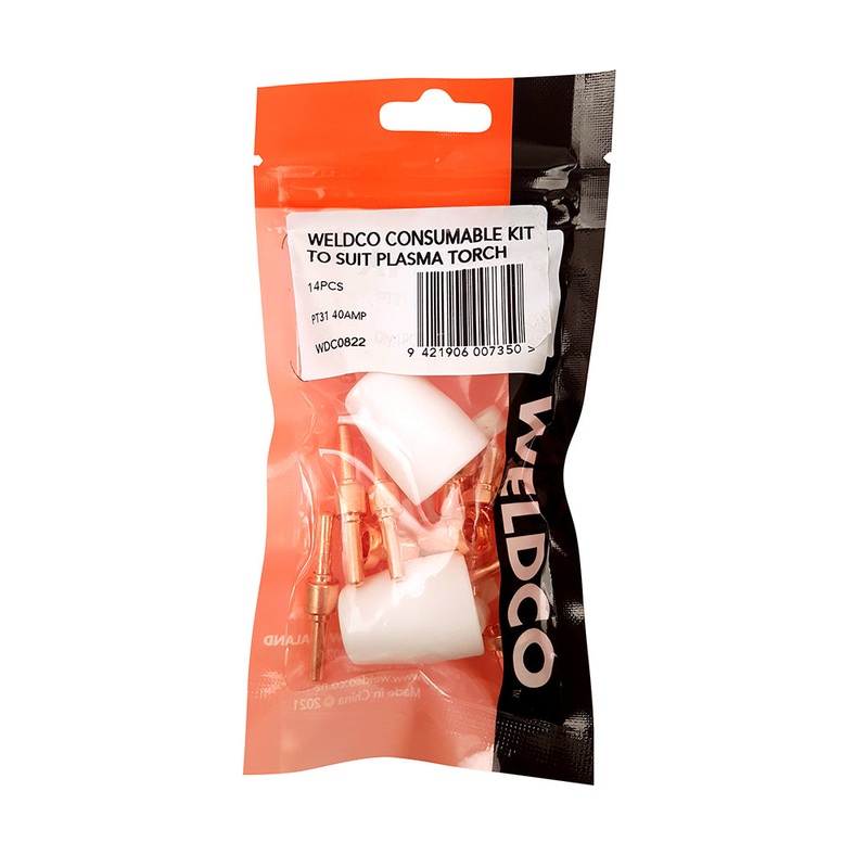 Weldco Plasma Torch Consumable Kit  PT31