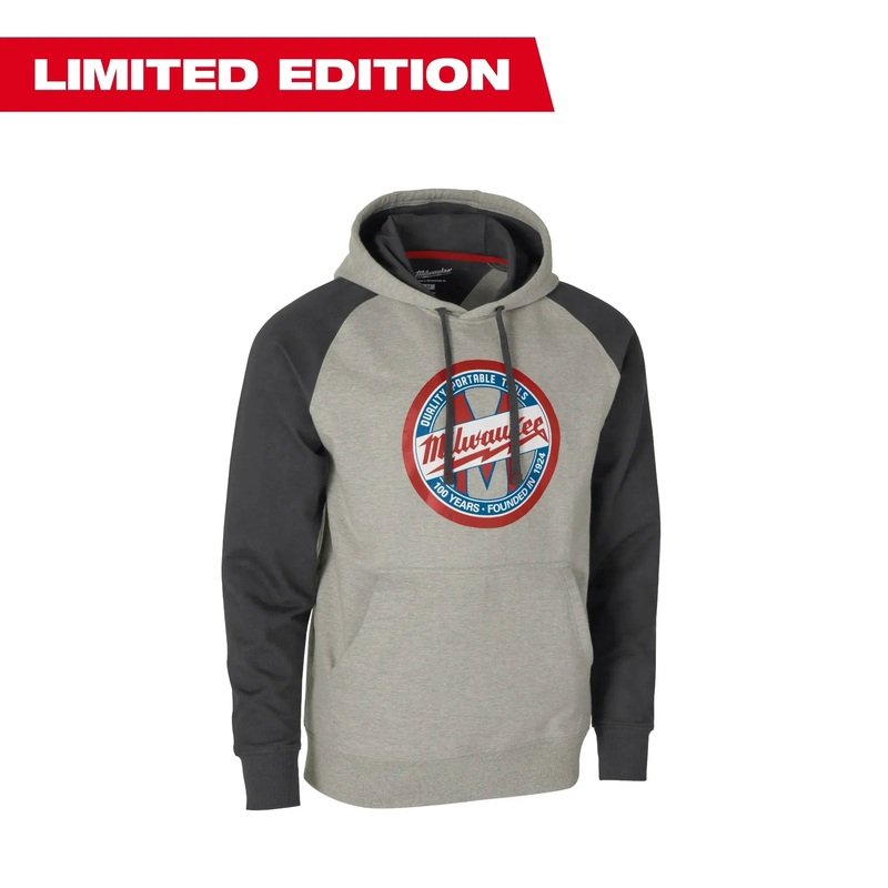 1924 Work Hoodie Gray  M