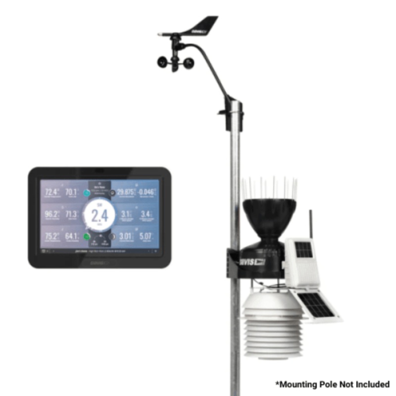 6253AU Wireless Vantage Pro 2 with 24-Hr Fan Aspirated Radiation Shield and WeatherLink Console