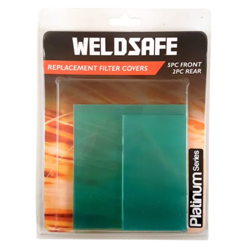 Welding Helmet Replacement Filter Covers Set  Platinum