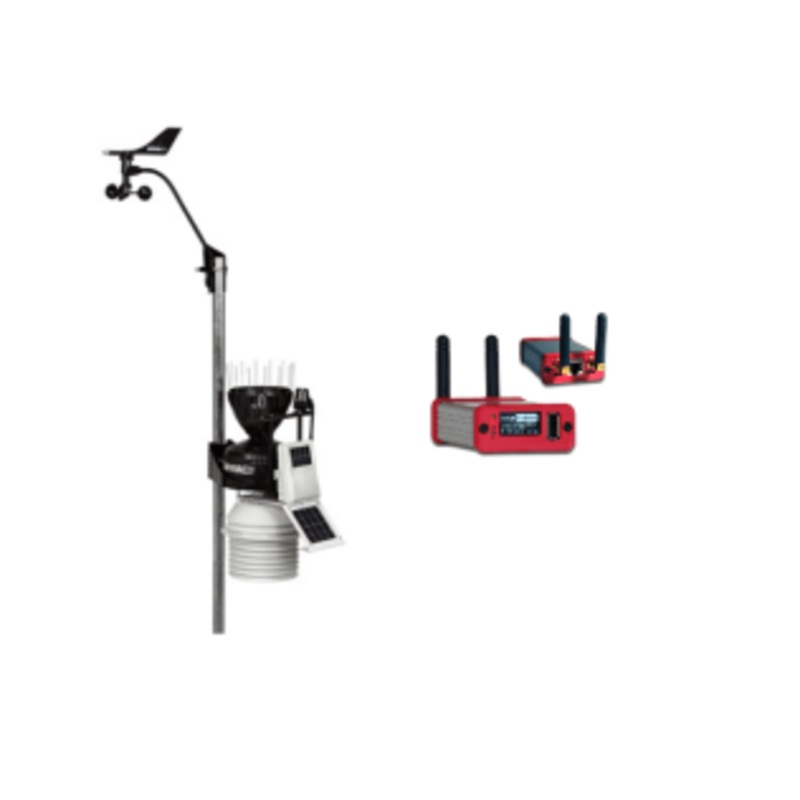 Wireless Vantage Pro2 ISS Plus with UV & Solar Radiation Sensors, 24 Hour Radiation Shield and MeteoBridge Pro