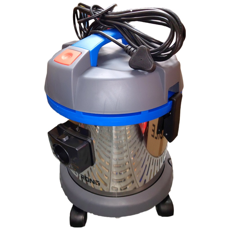Airstrong HT-15J Wet & Dry Vacuum Cleaner Silent Stainless Steel 15L 1000W | Model: VC-HT15J
