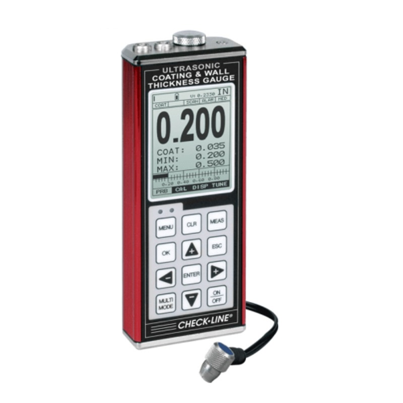 Ultrasonic Coating & Wall Thickness Gauge - IC-TI-CMX