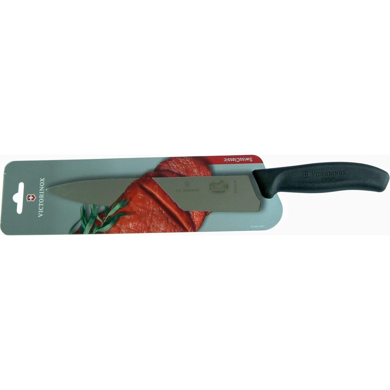 Victorinox Carving Knife 6.8003.22cm Black Swiss Classic Blister