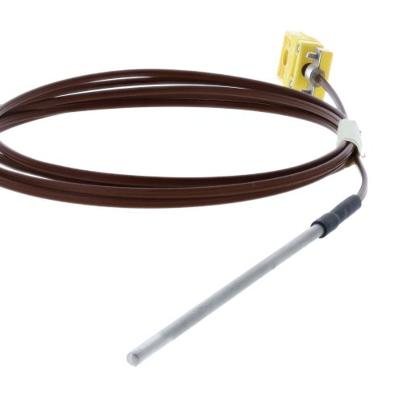 Type T/K, Teflon Cable 7 m, Stainless Steel Tip 100mm x 3mm with Mini Plug - IC-530572-8887-TYPE K