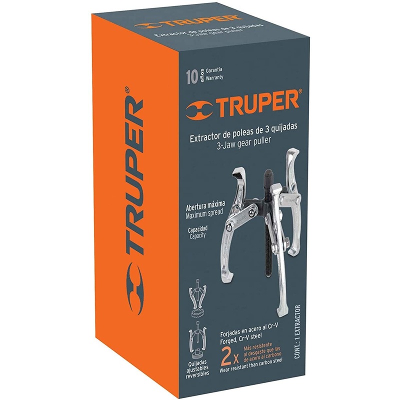 Truper Gear Puller 3-Jaw 150mm
