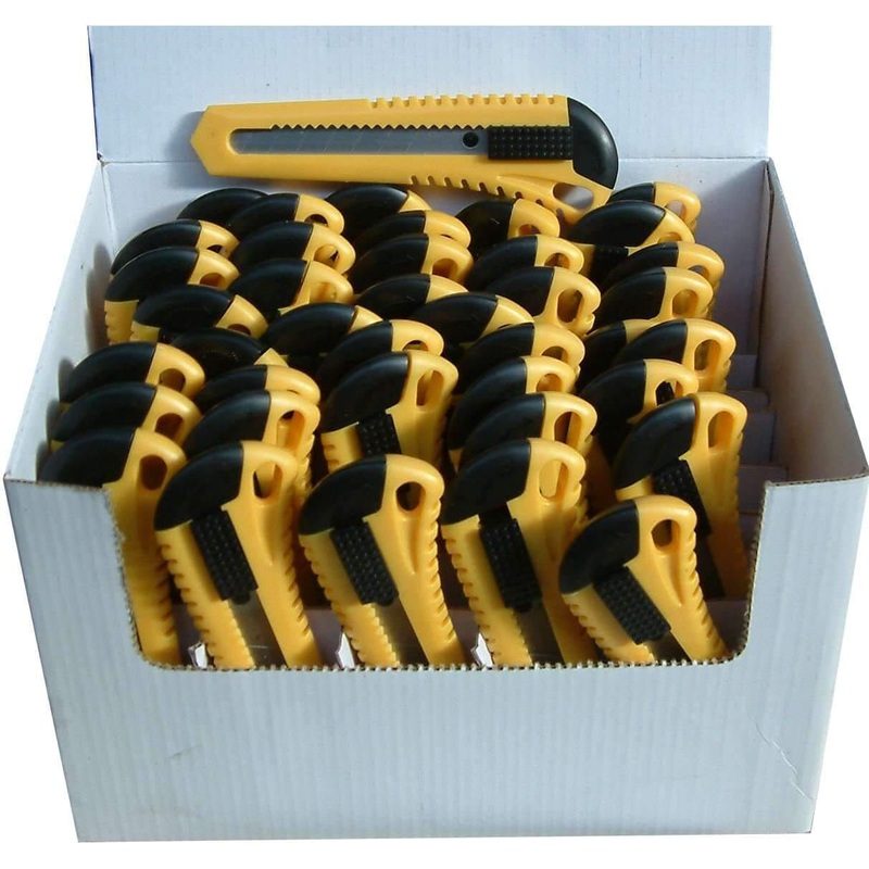 Xcel Trimming Knife Display - Large Snap-Off 40-pce