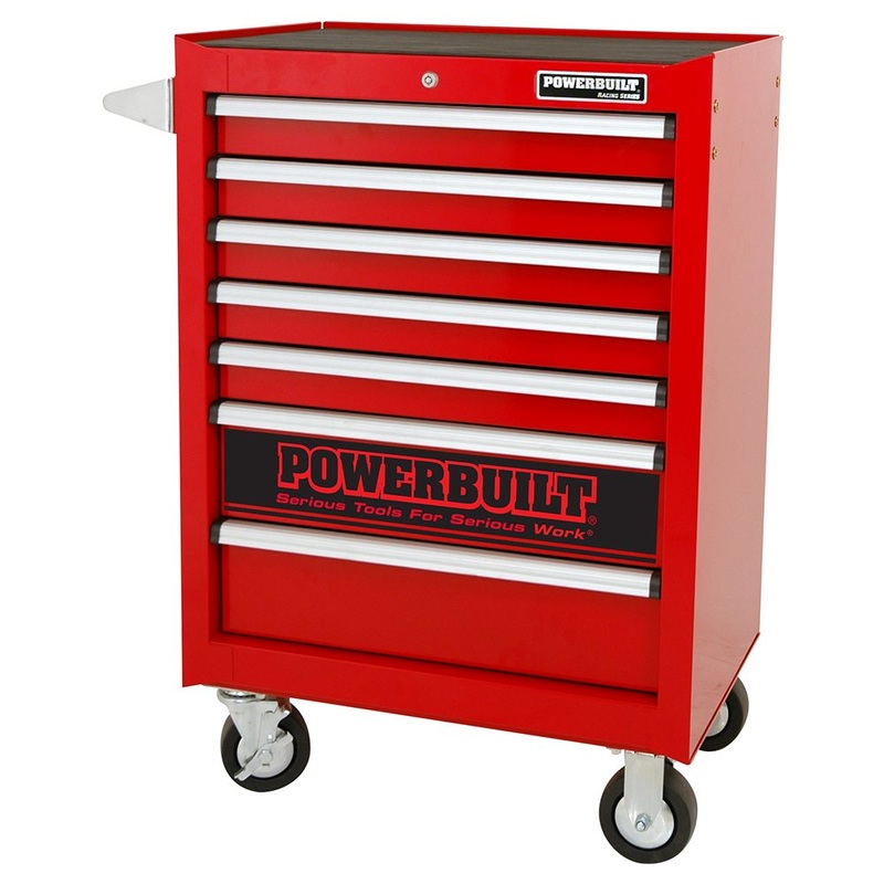 Powerbuilt 7 Drawer Roller Cabinet  Racing Series