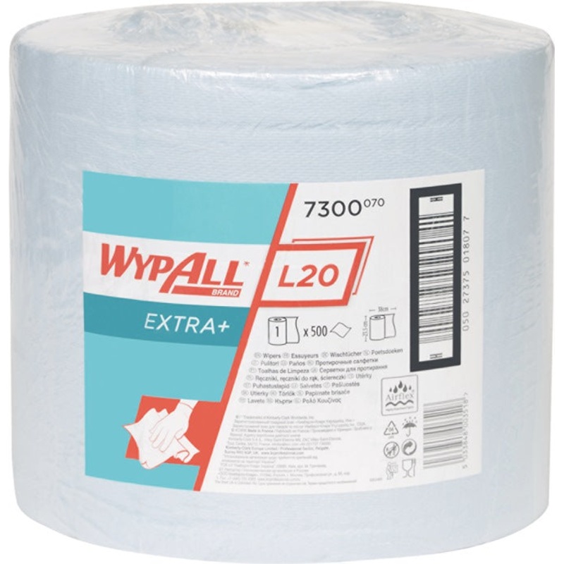 KIMBERLY-CLARK toallita WYPALL L20 7300 L380xW235aprox. mm ( 9000469688 )