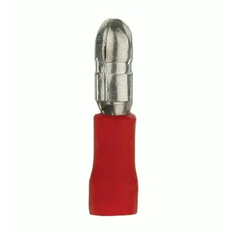 Terminal Bullet Male Red Per 100