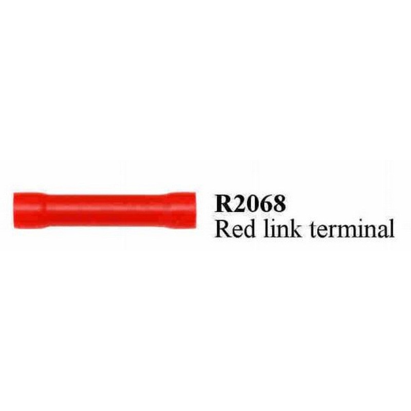 Terminal Butt Joiner Red - Pack Per 200
