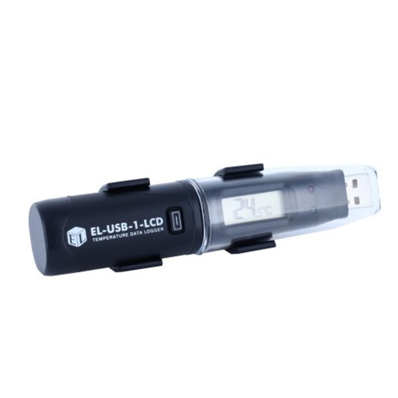 USB Temperature Data Logger with LCD Screen, Battery - EL-USB-1-LCD