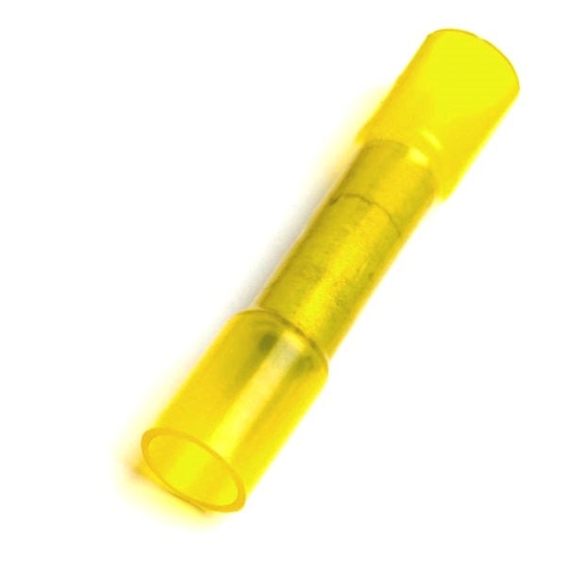 Yellow In Line Coupling Heat Shrink (100 Pack)