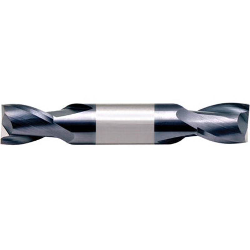 ALFA Tools DEC66853AL 7/16X7/16 2 FLUTE DOUBLE END CENTER CUTTING ALTIN CARBIDE END MILL 1/pack