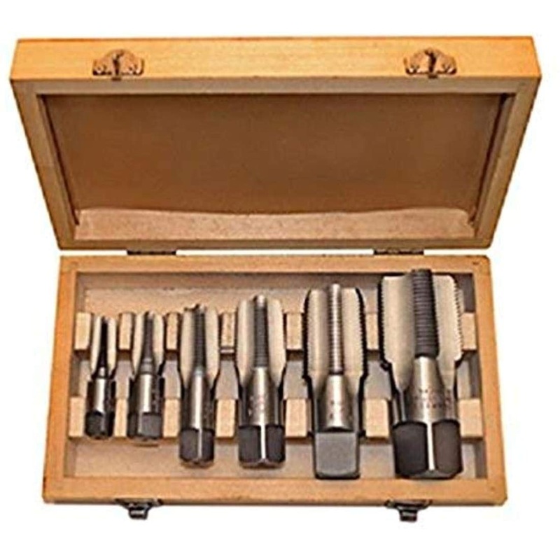 Alfa Tools TDS66006NPT Carbon Steel Npt Pipe Tap, 6 Piece Set