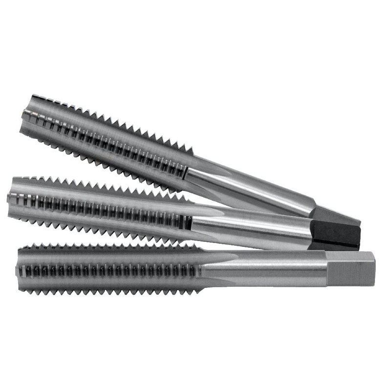Cle-Line C62004 Taper, Plug and Bottoming Hand Tap Set, 4-40 UNC