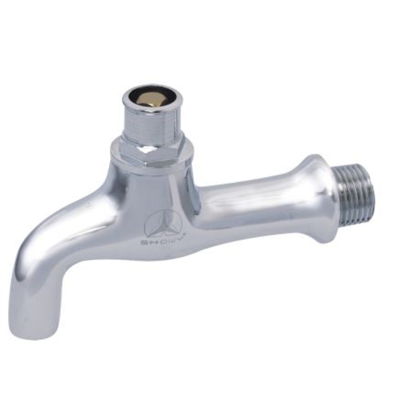 Showy 1/2" Loose Key Quarter 100mm Bib Tap + 5202-2 #6257 | Model : SHOWY-6257