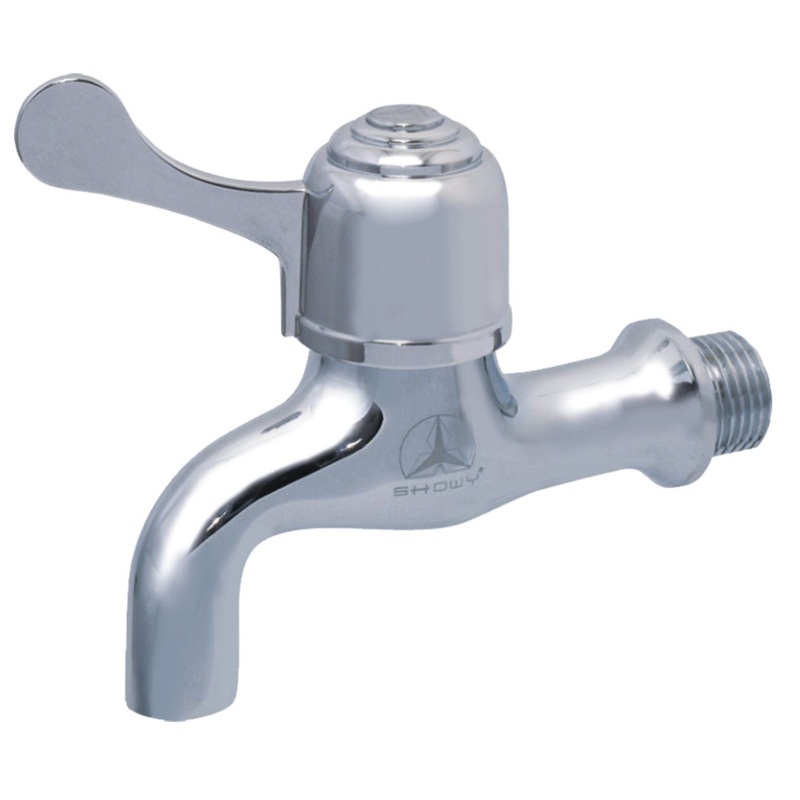 Showy 1/2" Single Lever Quarter Turn 100mm Bib Tap | Model : SHOWY-6068