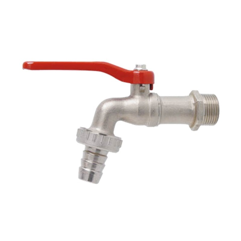 Showy 3/4 Red Handle Garden Tap (6074) | Model : SHOWY-6074