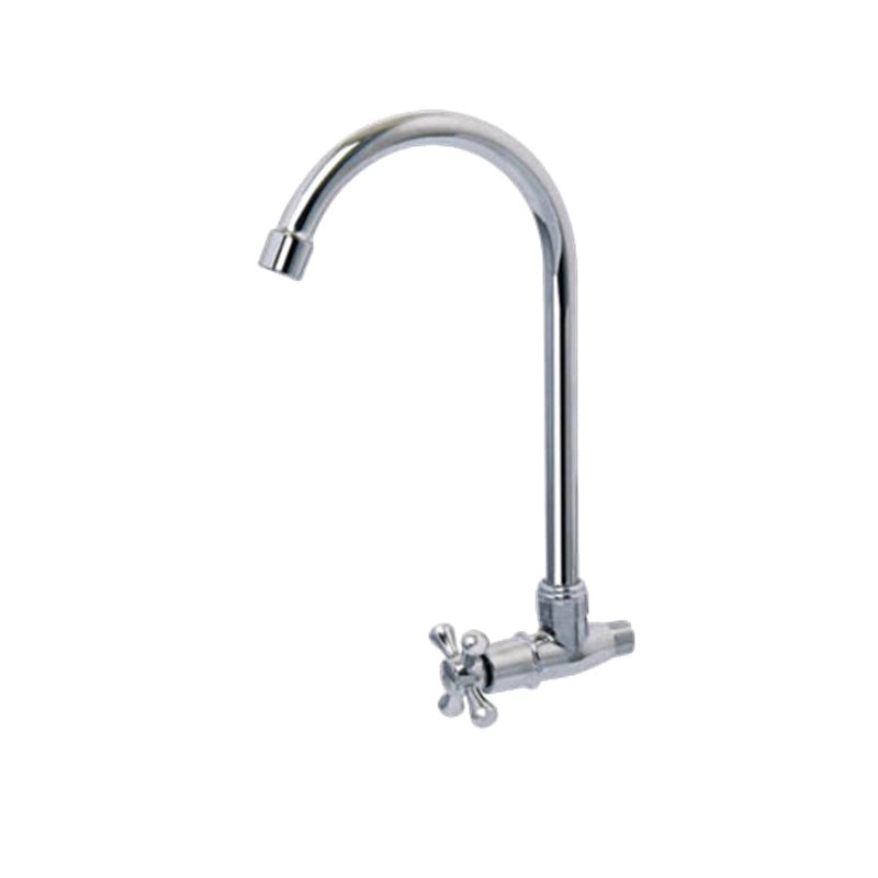 Showy Cross Q-turn "U" Spout Wall Sink Tap 2655nwc-u | Model : SHOWY-2655NWC-U