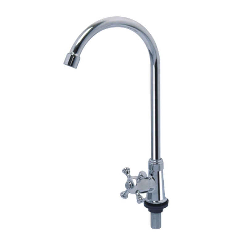 Showy X Knob U Type (Shape) Spout Pillar Tap (for Kitchen / Bathroom) | Model : SHOWY-2555JU